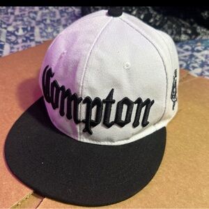 Compton snapback hat
